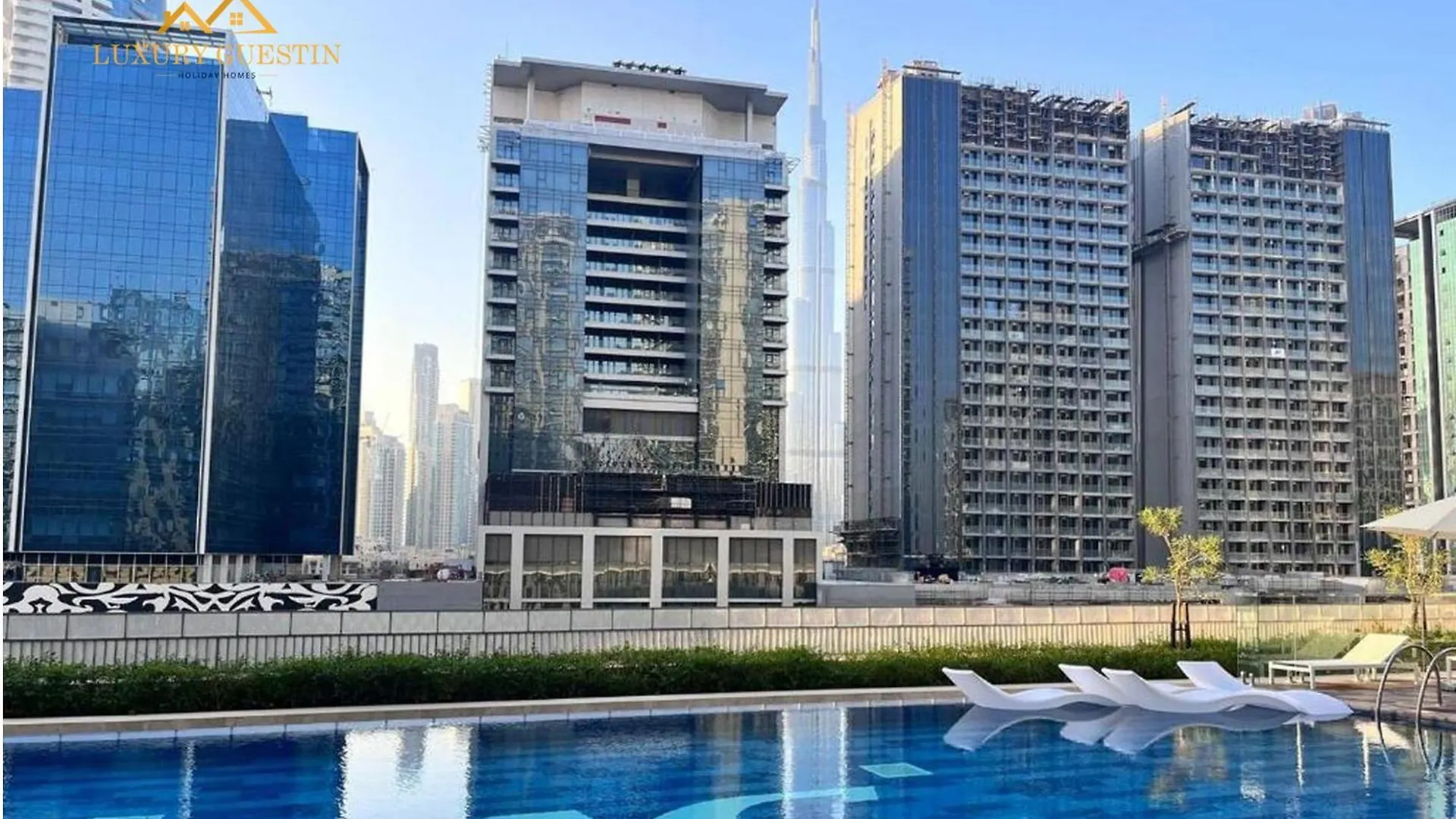 Apartment Luxury 1Br Apt, Canal View, Near Dubai Mall
